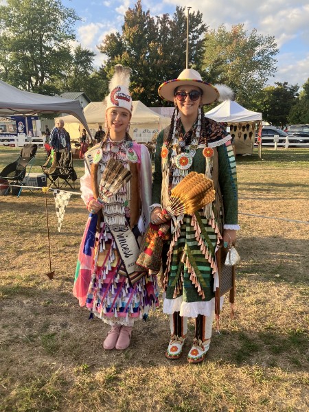 NPW Princess Lilly Anna (left) with her sister